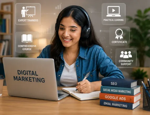 Digital marketing training session