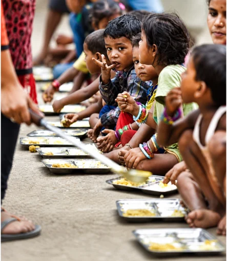 How donating to poor changes lives