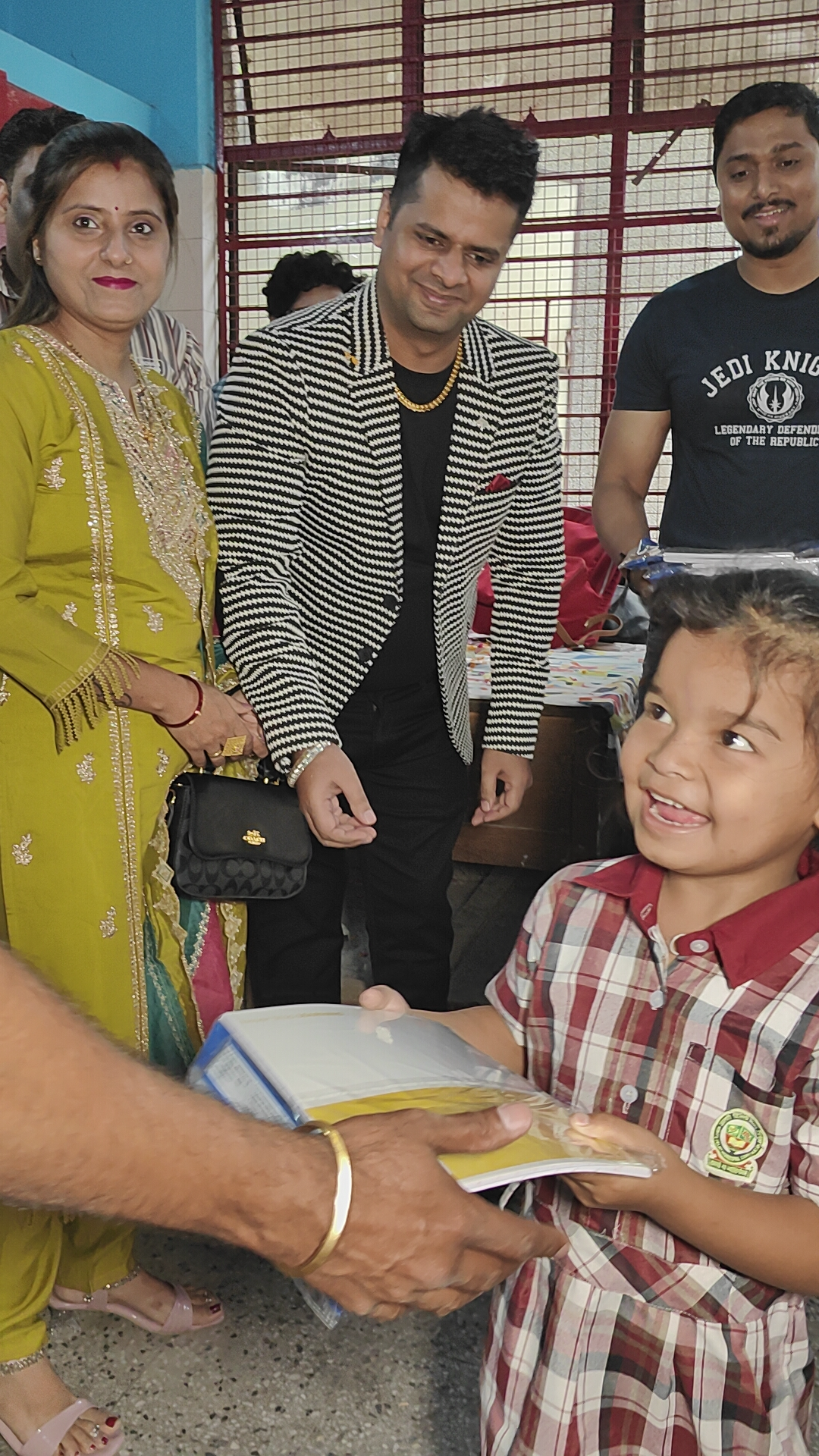 Packing stationery for children